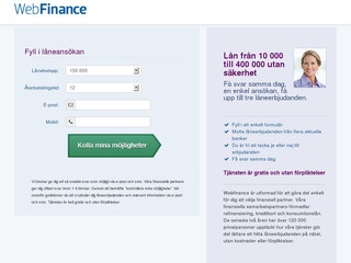Grafik från Webfinance
